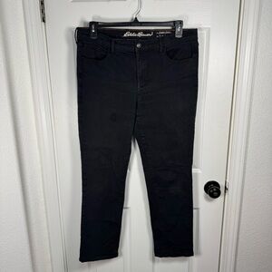 Eddie Bauer Dark Wash Slim‎ Straight Jeans
